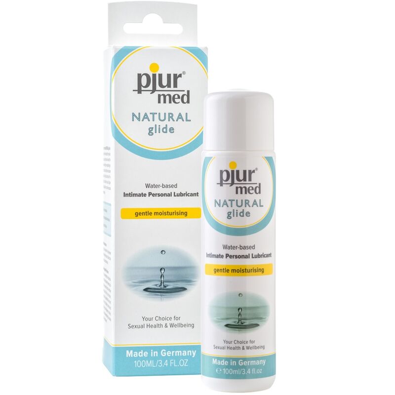 Pjur Med Natural Glide - Water Based Natural Lubricant, 100 ml