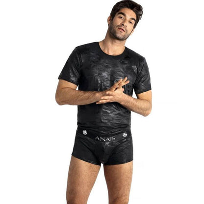 Anais Men Accesories - Electro T-Shirt, Soft Microfiber, Perfect Fit, 85% Polyamide, 15% Elastane, Size Chart