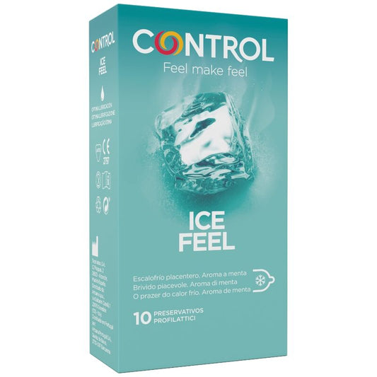 Control Condoms-Control Ice Feel Cool Effect 10 Unități