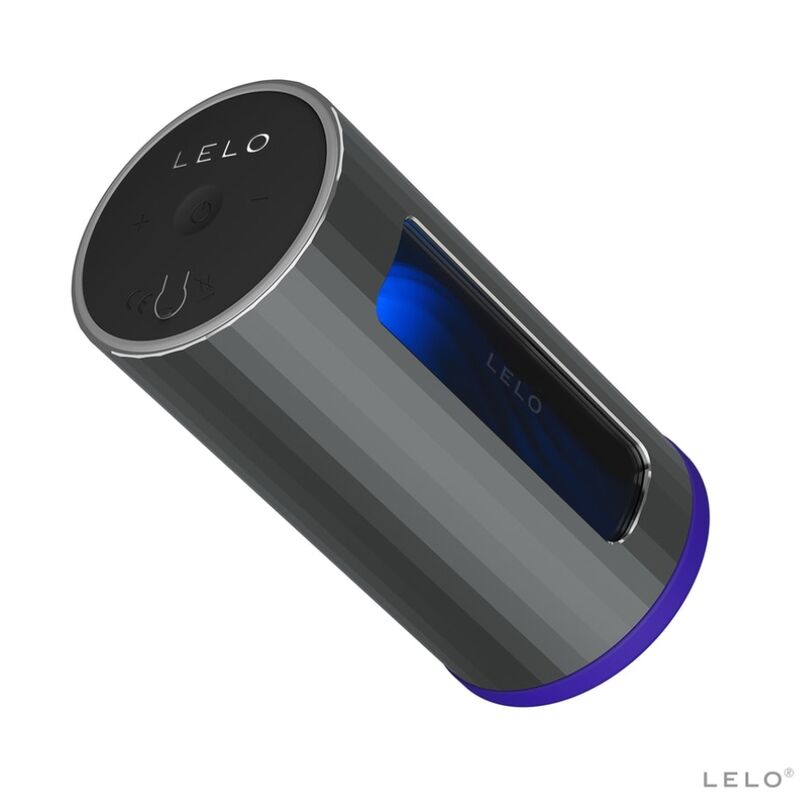 Lelo - F1S V2 Masturbator Sdk Technology - Gunmetal and Midnight Blue