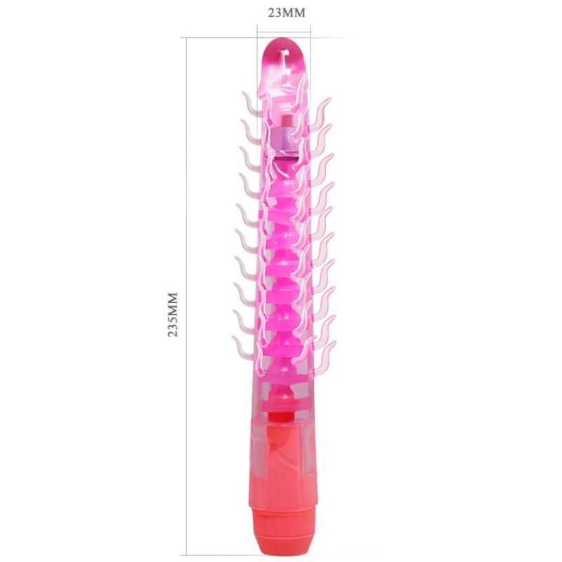 Baile Rotations-Flexi Vibe Sensual Spine Flexibil Vibrator Flexibil Violet 23,5 Cm