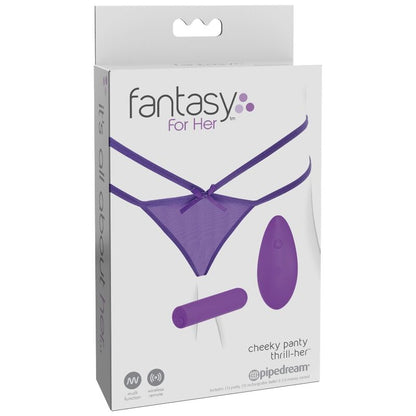 Fantasy For Her - Cheeky Panty Thrill-Her Vibrating Panties with Wireless Remote Control