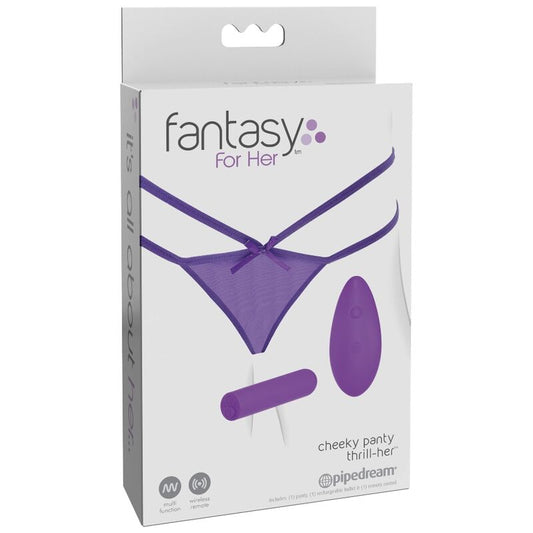 Fantasy For Her - Cheeky Panty Thrill-Her Vibrating Panties with Wireless Remote Control