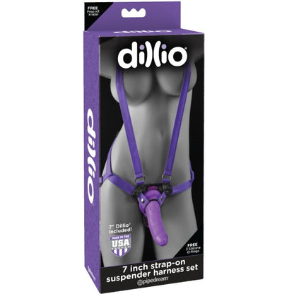 Dillio-  Set De Bretele Cu Bretele De 7 Inch