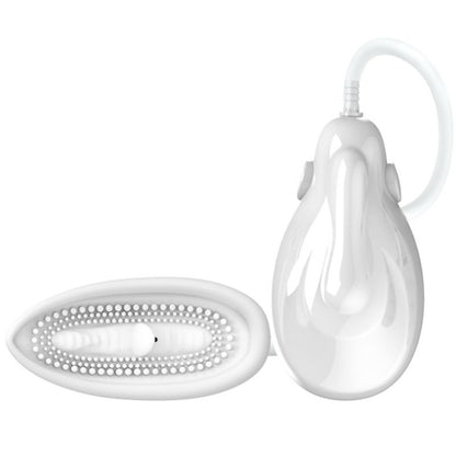 Pretty Love Flirtation - Vacuum Cleaner and Passionate Stimulator, Clitoris and Nipple Stimulator with Vibration and Suction, Silicone and ABS Material, 3xAA Batteries