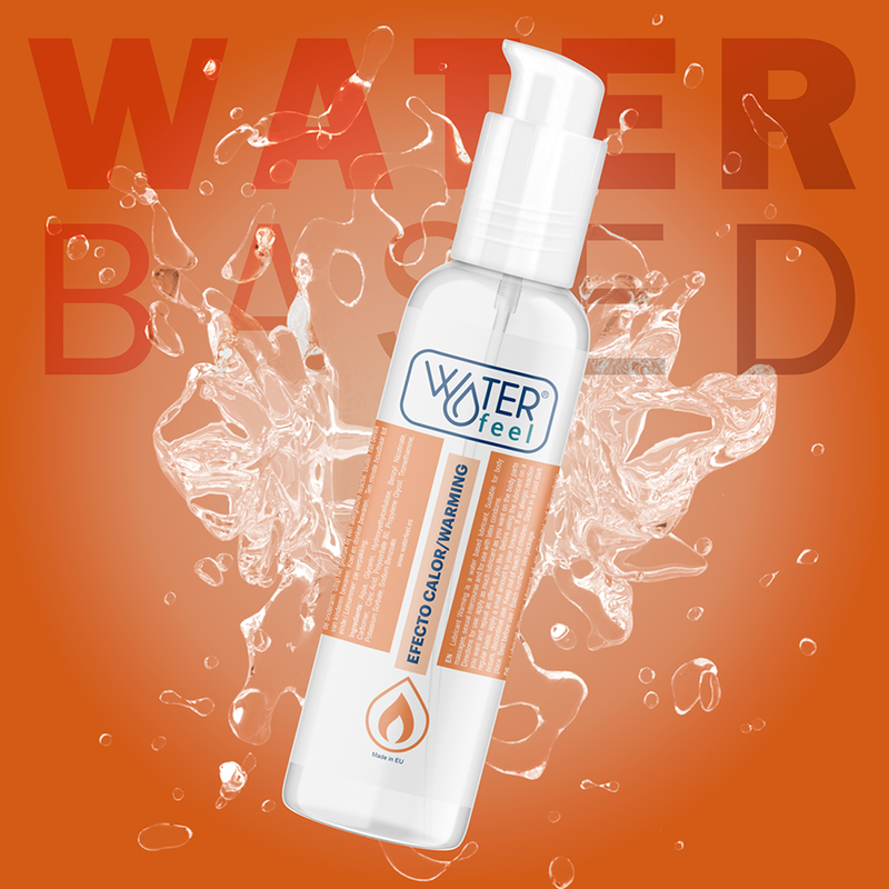 Waterfeel - Lubricant 2-in-1 Thermal Effect 150 ml, Ideal for Massages and Intercourse, Compatible with Latex Condoms