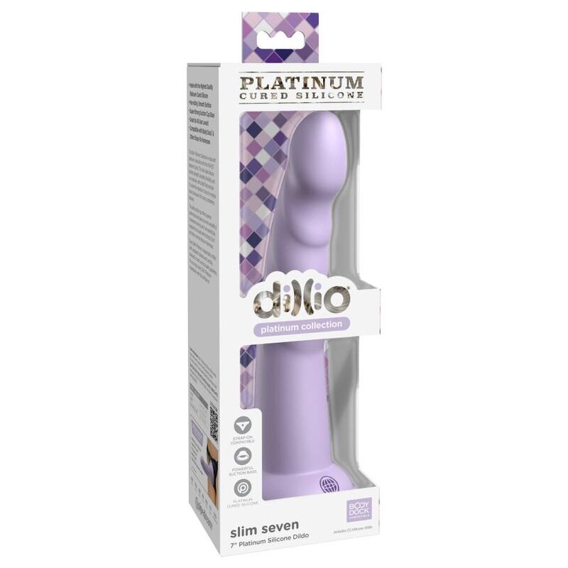 Dillio-  Slim Seven 17,78 Cm Violet