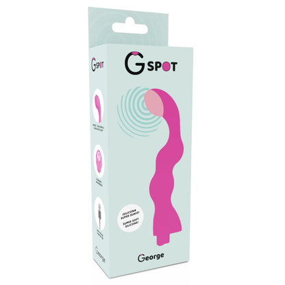 G-Spot- George Gspot Vibrator Gumă De Mestecat Roz