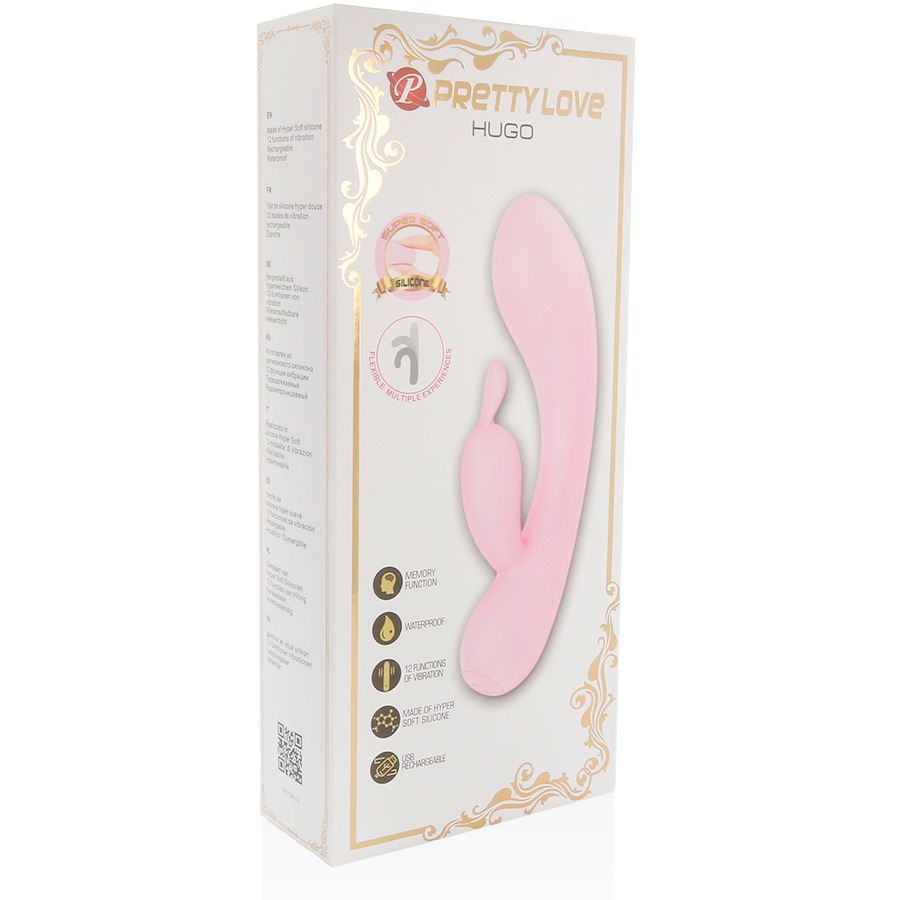 Pretty Love Smart- Hugo Vibratoare Urechi De Rabbit Vibrator