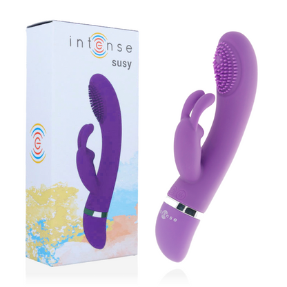 Susy Violet Luxe Intense Vibrator, Flexible, Clitoris Stimulation, Submersible, Intense Couples Toys