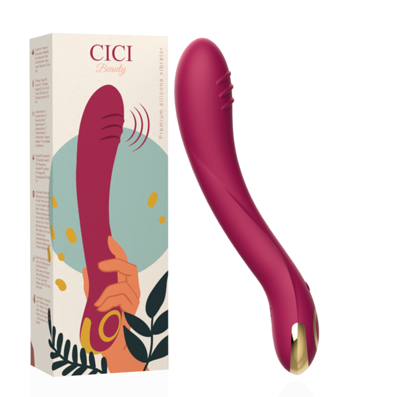 Cici Beauty - Premium Silicone G-Spot Vibrator with 10 Vibration Modes