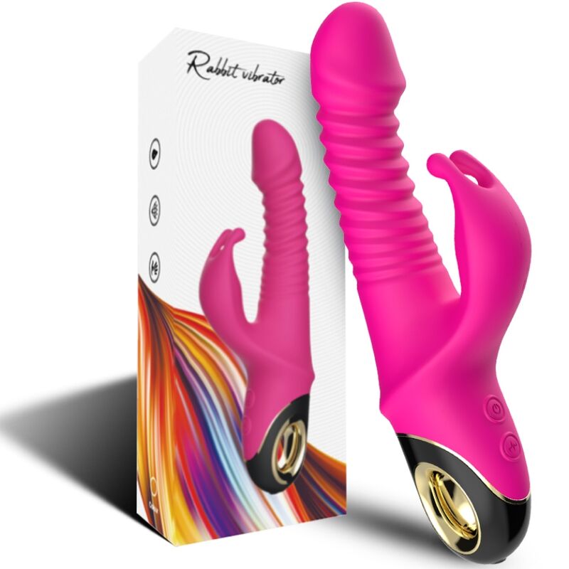 Armony Vibrators- Zing Vibrator Dildo Iepure Fuchsia