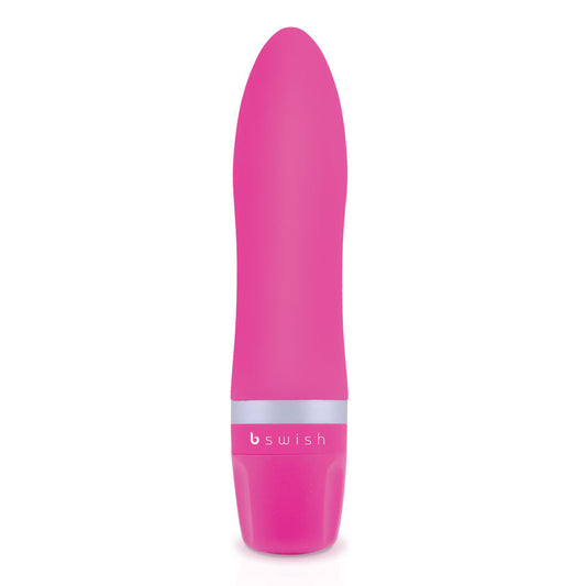 B Swish Bcute Classic Rose - Multi-Speed ​​Massager, Dimensions 10 cm x 2 cm, Water Resistant, ABS Plastic and Silicone