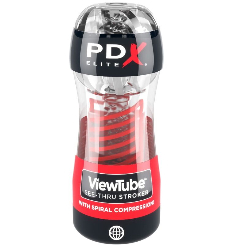 Pdx Elite - Stroker Viewtube 2 Transparent Compression Coils