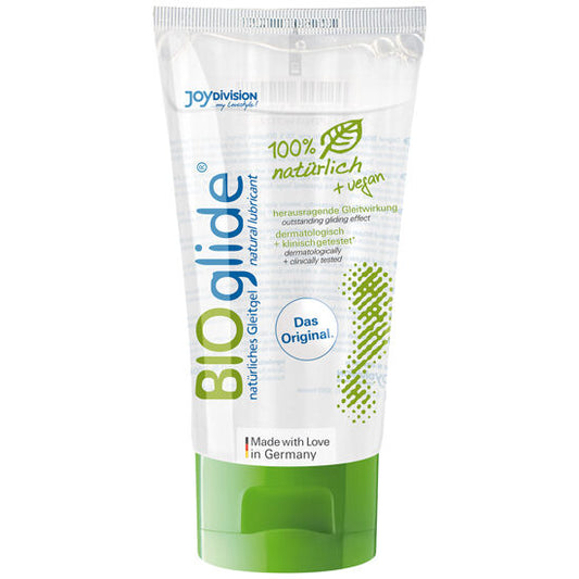 Joydivision Bioglide - Natural Lubricant, 150 ml, Organic, Water Soluble, Medically Certified, Fat Free