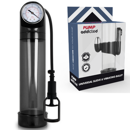 Pump Addicted - Addicted Pump with Vibration and Calibrator Black RX9