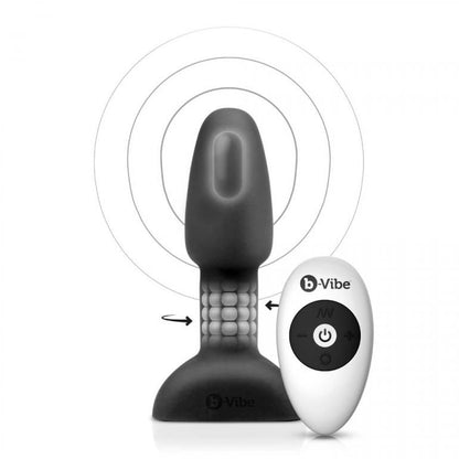 B-Vibe-  Rimming Petite  Telecomandă Dop Anal Negru