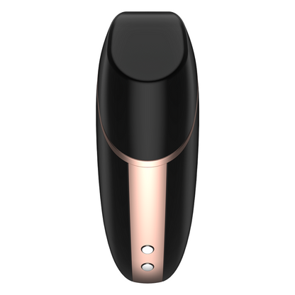 Satisfyer Connect- Triunghiul Iubirii Stimulator Și Vibrator Cu Puls De Aer Negru