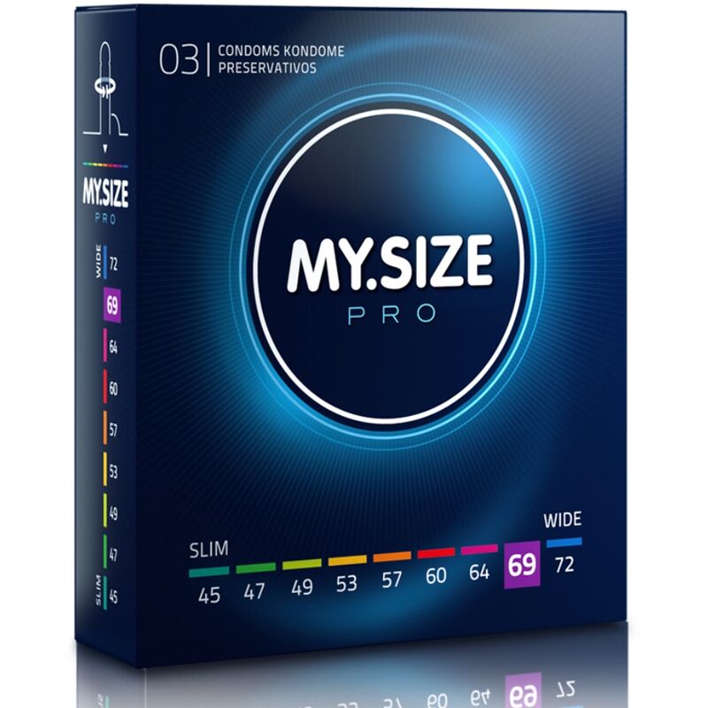 Condoms My Size Pro 69 mm 3 Units - My Size Pro