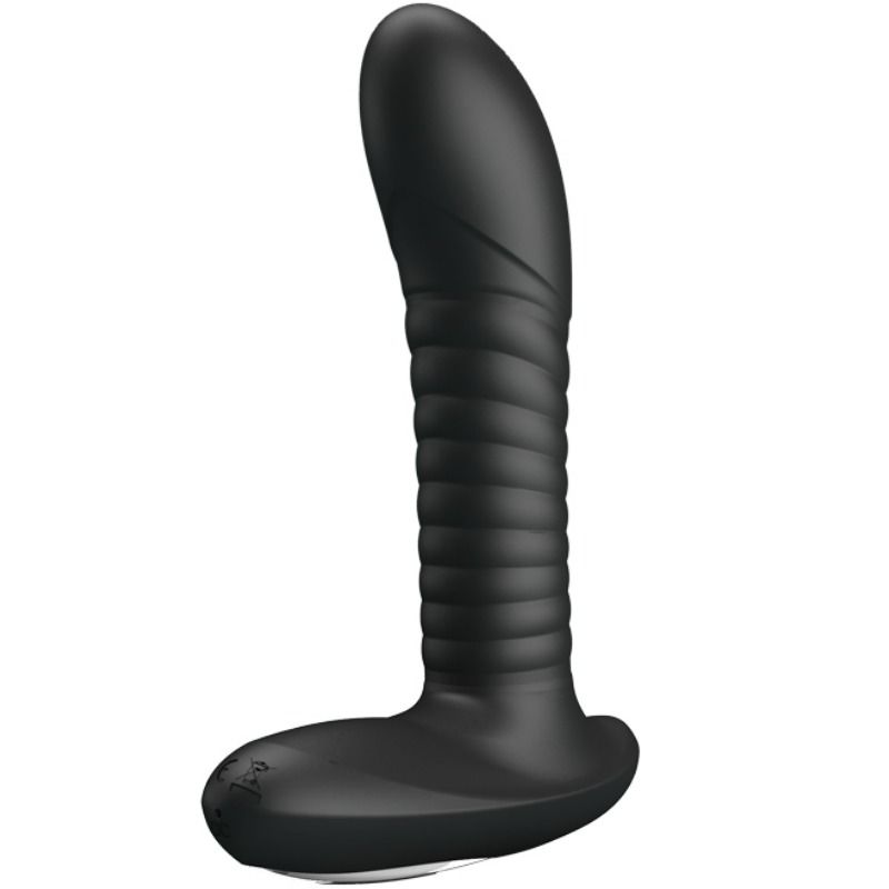 Pretty Love Bottom - Rotating and Vibrating Vibrator | Prostate and G Spot Stimulator Black