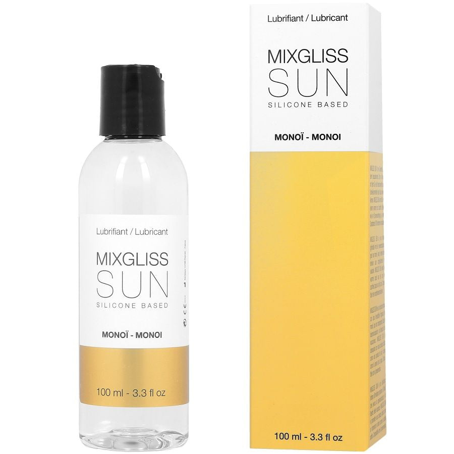 Mixgliss-  Lubrifiant Pe Bază De Silicon Aroma Monoi 100Ml