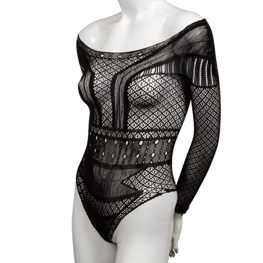 California Exotics - Scandal Off The Shoulder Plus Size Bodysuit