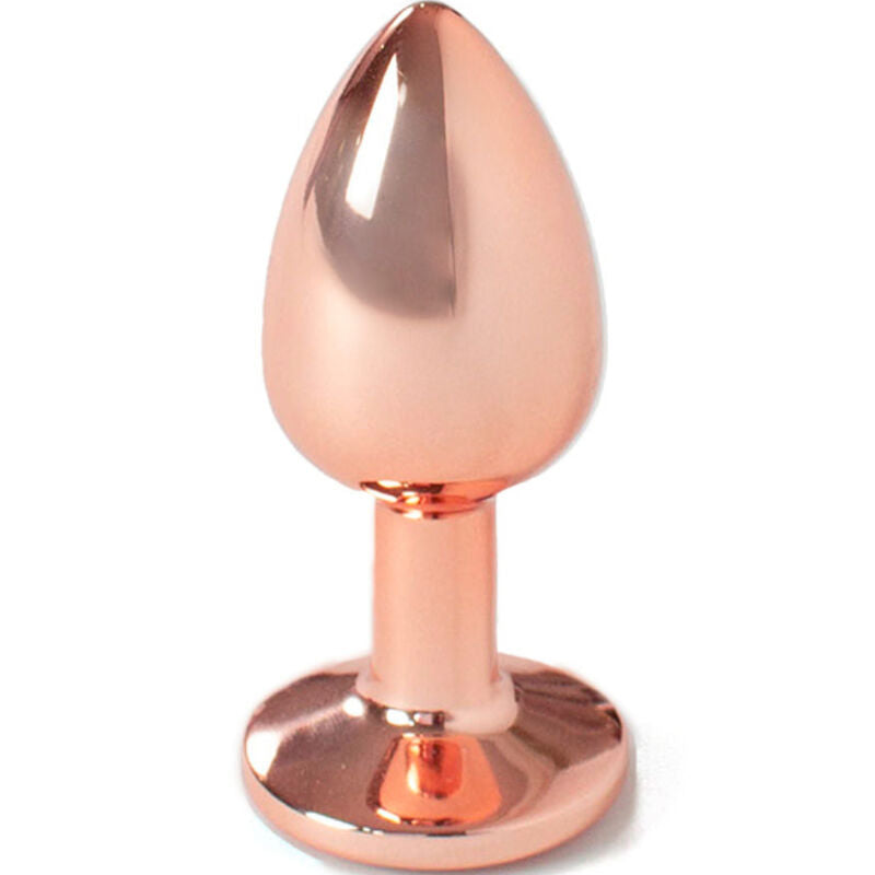 Secretplay Toys-Secret Play   Dop Anal Metalic Rose Gold  Small Size 7 Cm