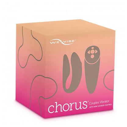 We-Vibe Chorus - Remote Control Couples Vibrator, Adjustable Adjustment, Powerful Vibrations, Waterproof - Pink