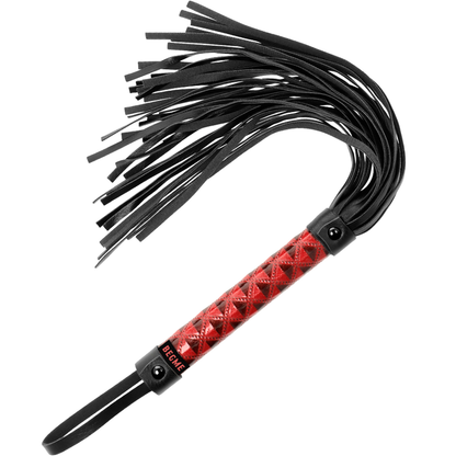 Begme Red Edition - Quality Vegan Leather Flogger for BDSM