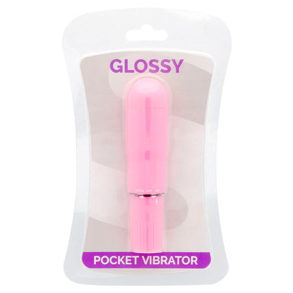 Glossy - Deep Rose Pocket Vibrator, RPM 17,500, Dimensions 107 x 25 mm, Water Resistant, Glossy