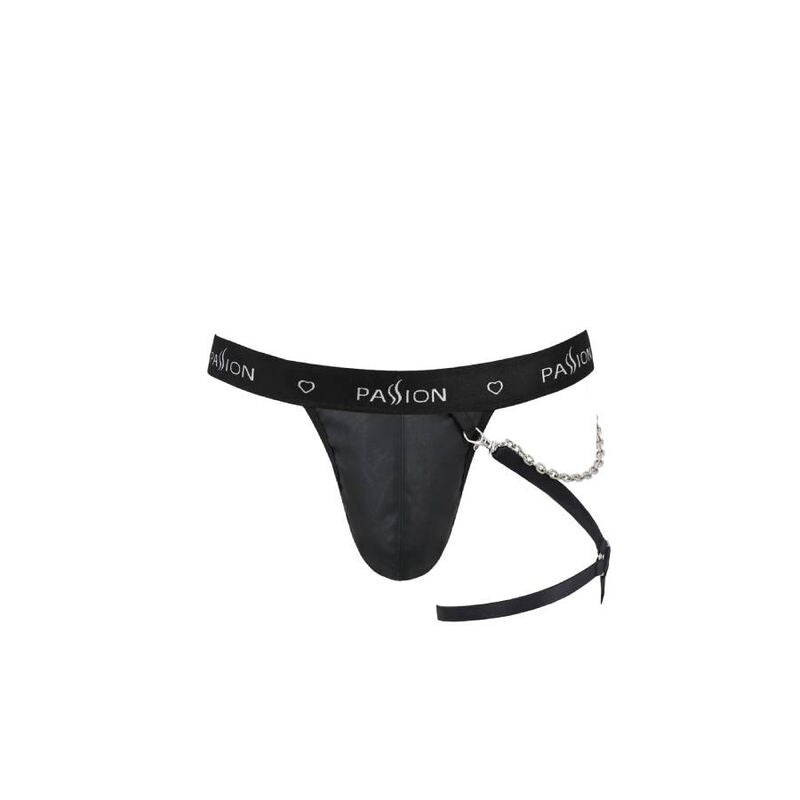 Passion Men - Thong Bill Thong Black L/XL, Material: 60% Polyurethane, 40% Polyester