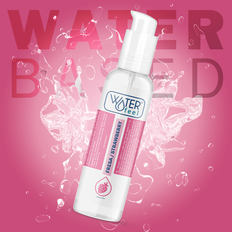 Waterfeel - Water Based Lubricant With Strawberry Flavor, 175 ml, New Format For Maximum Pleasure