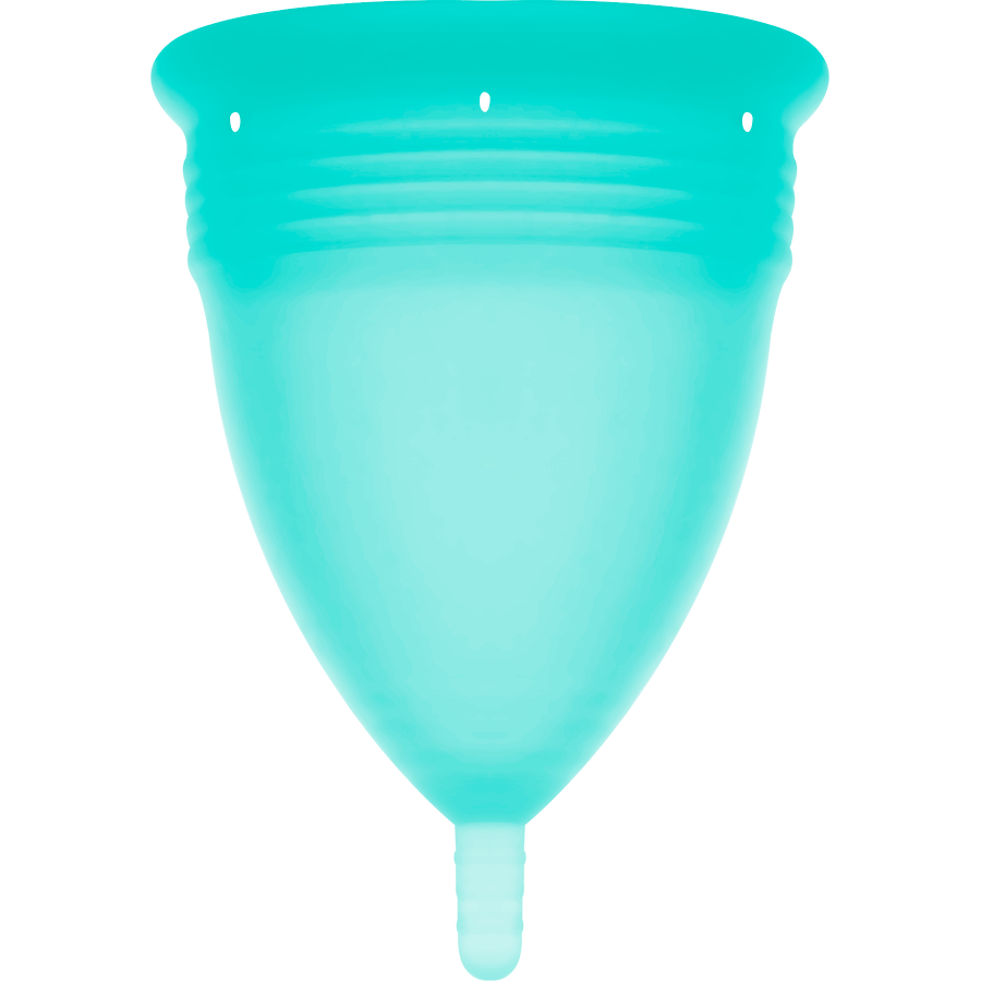 Stercup - FDA Silicone Menstrual Cup Size S Aquamarina, Eco-Friendly and Comfortable