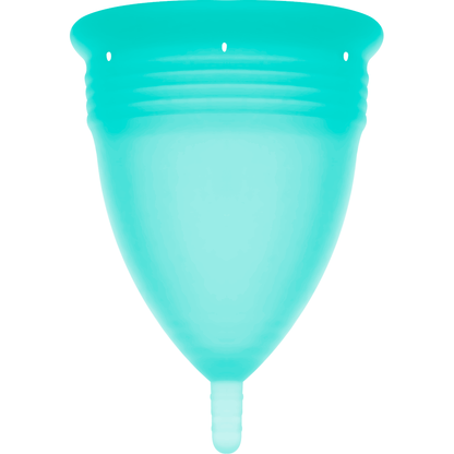 Stercup - FDA Silicone Menstrual Cup Size S Aquamarina, Eco-Friendly and Comfortable