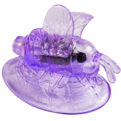 Baile Stimulating - Butterfly Remote Control Vibrator, Clit Stimulator, Purple, Remote Control Included, Beads for More Stimulation