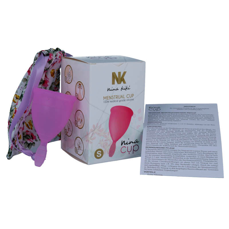 Nina Kikõ-Nina Cup Cupa Menstruală Dimensiune Violet S