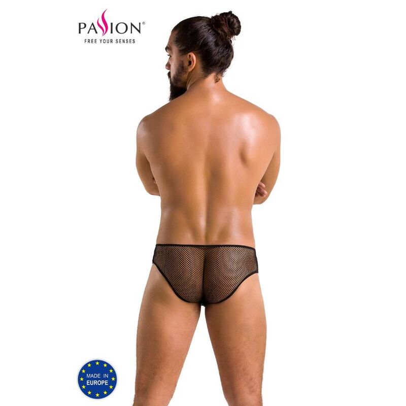 Passion Men - Brief Richard Black L/XL - Material Polyurethane 60%, Polyester 40% - Made in the EU