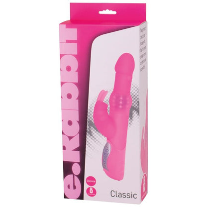 Seven Creations - E Rabbit Classic Vibrator - 25.6 cm Total Length, 4 cm Diameter, Water Resistant