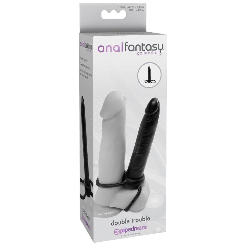 Anal Fantasy Series - Penis Ring and Double Penetration Dildo