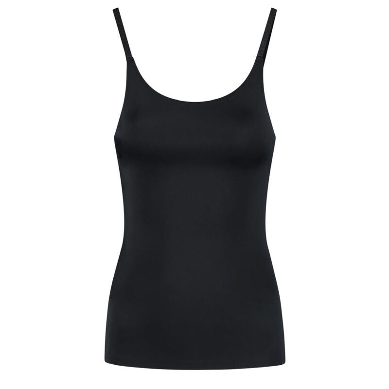 Bye Bra - Light Control Invisible Tank Top - Black S - Shapewear