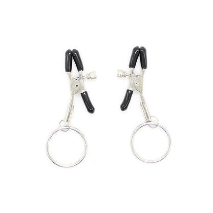 Ohmama Fetish - Metal Nipple Clamps with Nickel Free Rings