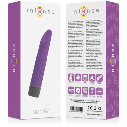 Intense Fun - Sonny Intense Violet Vibrator, 1 Vibration Function, 13.5 cm