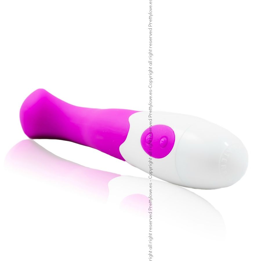 Pretty Love Flirtation - Charles Vibrator Purple, 30 Vibration Modes, FDA Approved Silicone, Stylish and Ergonomic