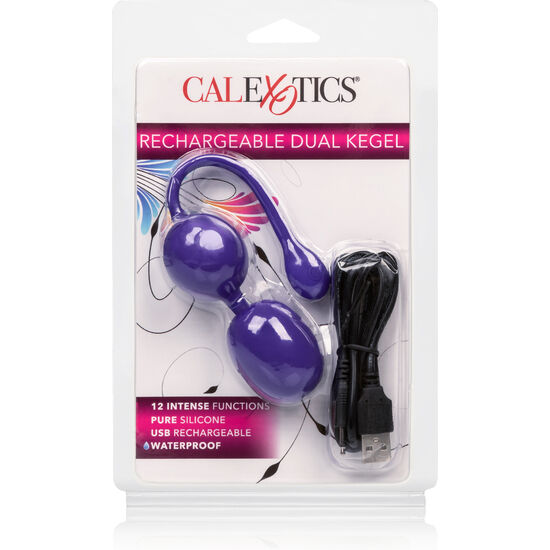 California Exotics- Reîncărcabilă Dublă Kegel Violet