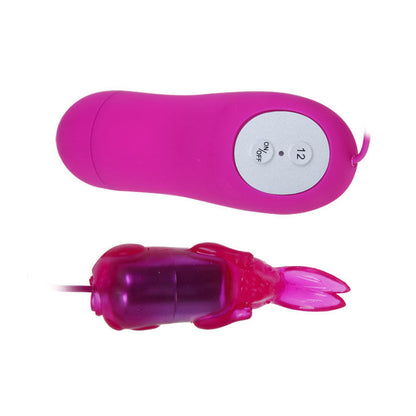 Baile Stimulating - Purple Secret Rabbit Vibrator with 12 Speeds, Totally Aquatic, Made of ABS/TPR Silicone