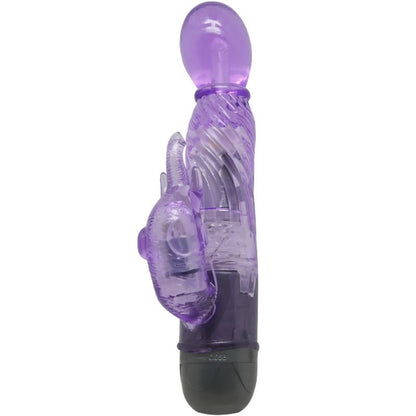 Baile Vibrators - Rabbit Vibrator With 10 Vibration Modes, Water Resistant, Material: TPR, Batteries: 2AAA, Measurements: See Picture, Recommended with Lubricant