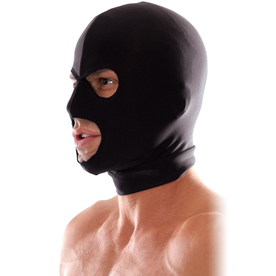 Fetish Fantasy Spandex With 3 Holes Hood, One Size