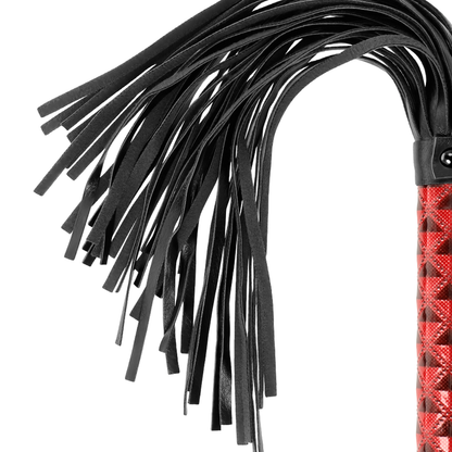 Begme Red Edition - Quality Vegan Leather Flogger for BDSM