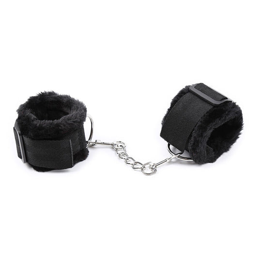 Ohmama Fetish Fur Lined Wrist Cuffs - Luxury Material Fetish Accessories for Pleasure and Comfort