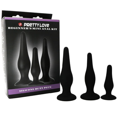 Pretty Love Bottom-Pretty Bottom Begginer'S Begginer'S Anal Kit Dopuri De Silicon